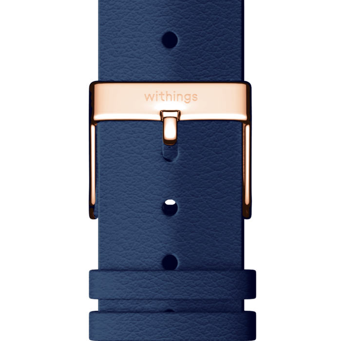 Steel 36mm Leather Wristband