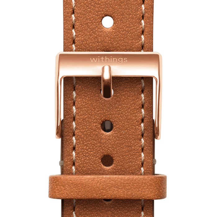 Steel 36mm Leather Wristband