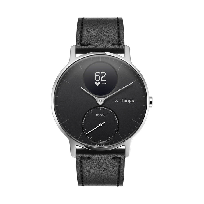 Leather Steel HR 36mm