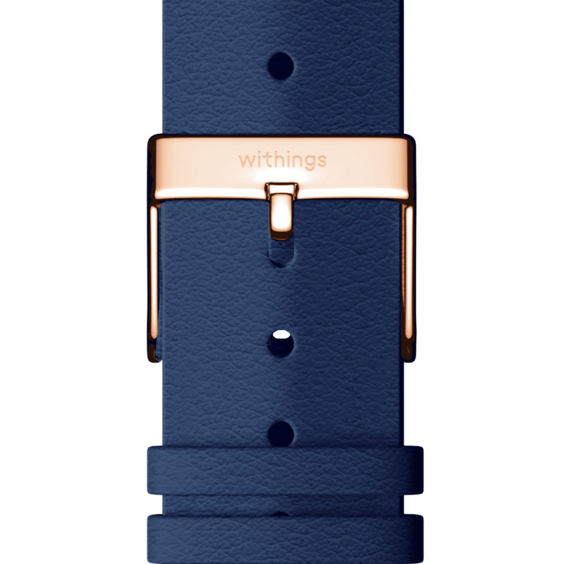 Steel 36mm Leather Wristband