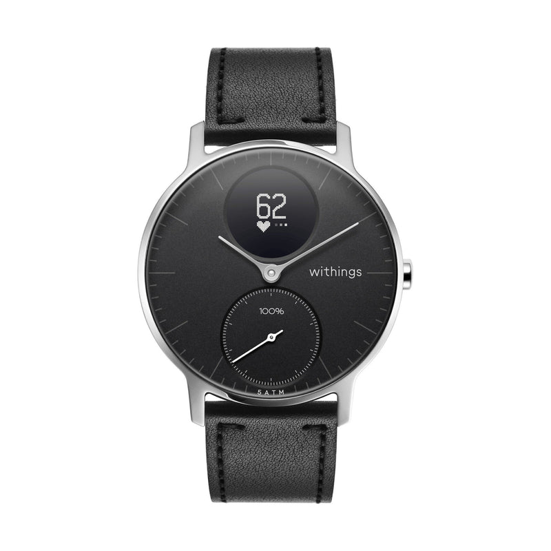 Leather Steel HR 36mm